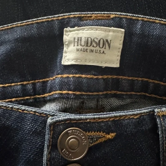 HUDSON | Signature Bootcut Jeans Denim Sz 26 - Picture 8 of 12